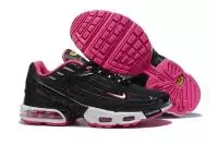 nike air max plus iii femmes chaussures girl black red